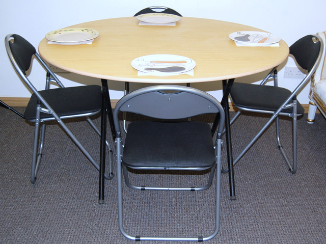 Folding Dinning Table Chairs